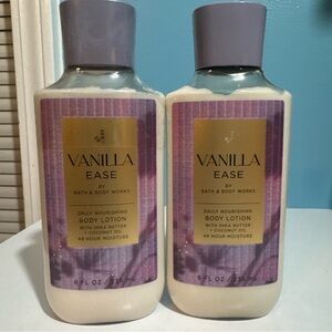 Bath & Body Works Vanilla Ease Body Lotion - Purple and White